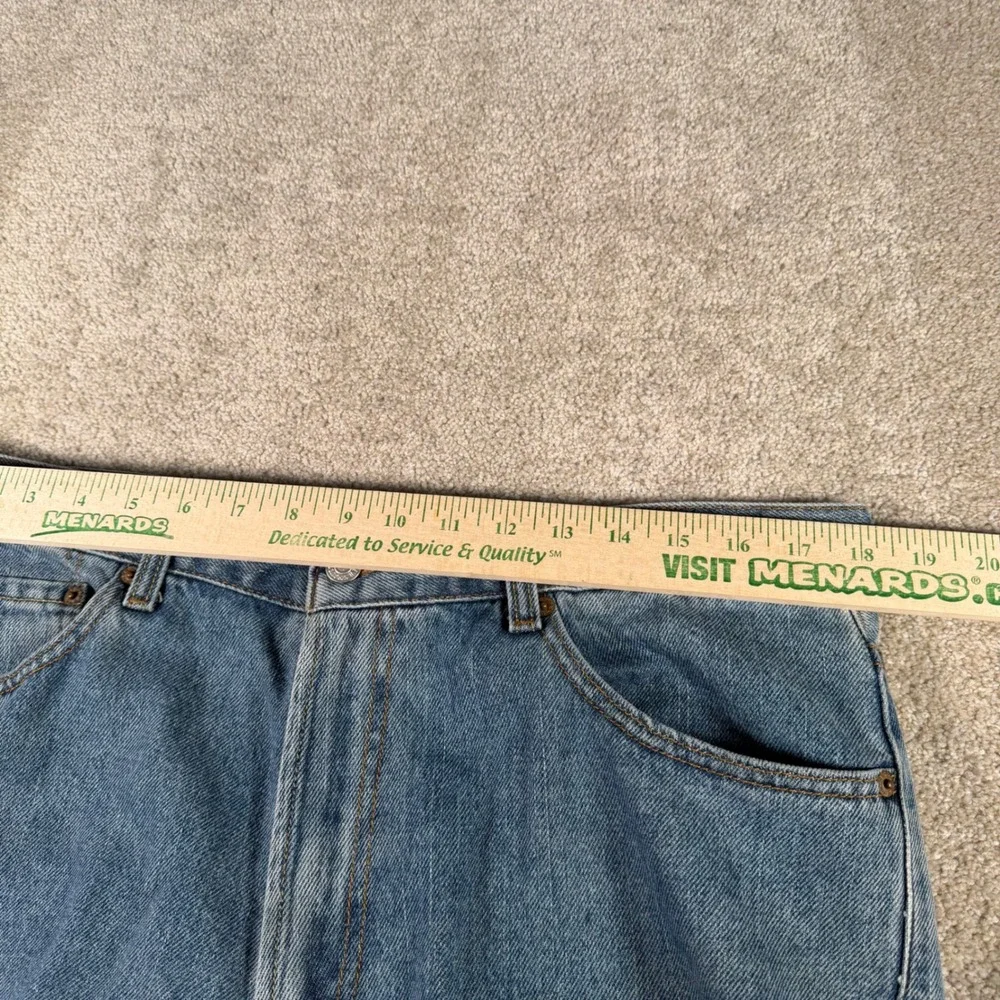 Levi's 550 Relaxed Fit Jeans Mens 36x34 (FITS 36x33) Blue Medium Wash Denim